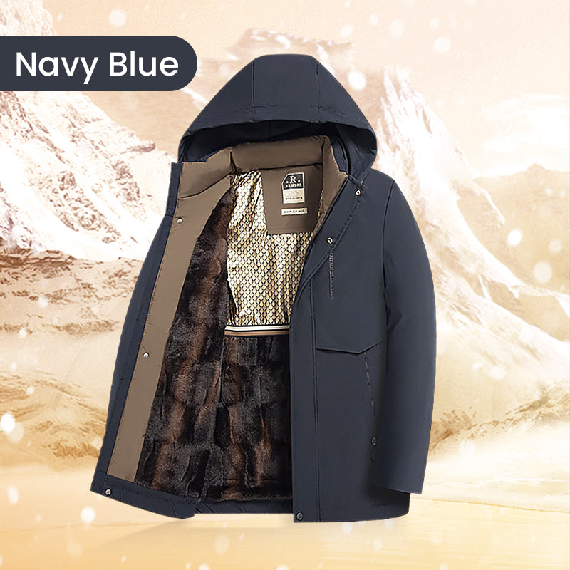 🔥Men’s Thermal Hooded Parka Coat