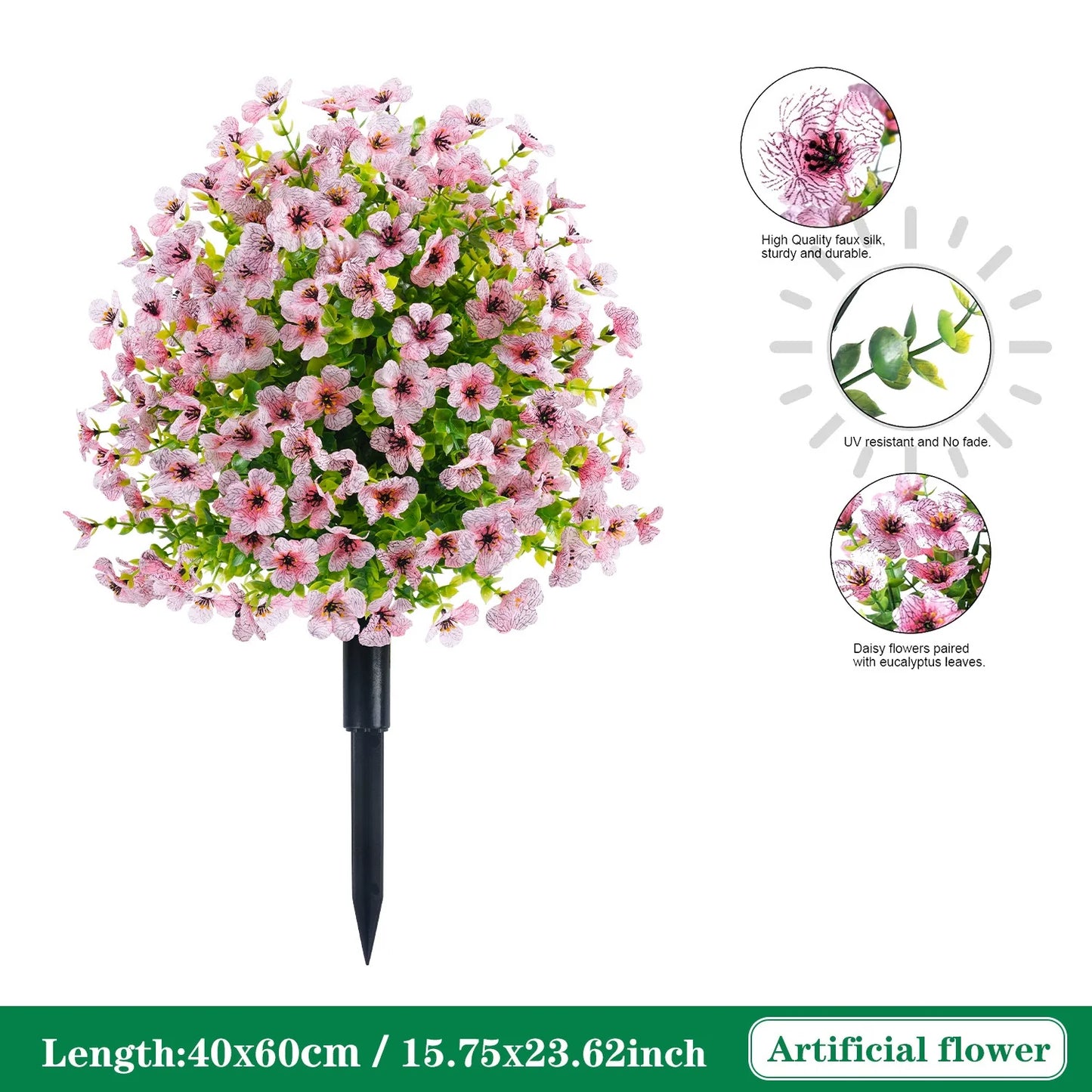 🌿UV Resistant Artificial Cedar Topiary Ball Tree