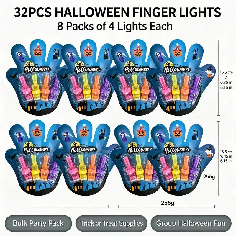 đ â¨Halloween Finger Projection Lights|Fun Spooky Party Favors