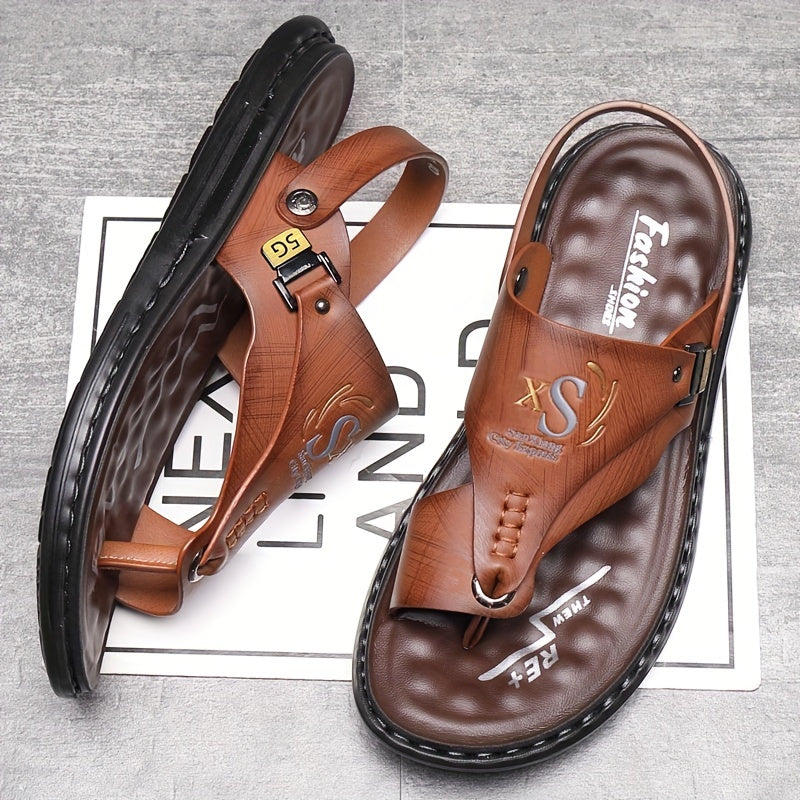 💞Breathable Soft Leather Outdoor Sandals for Men