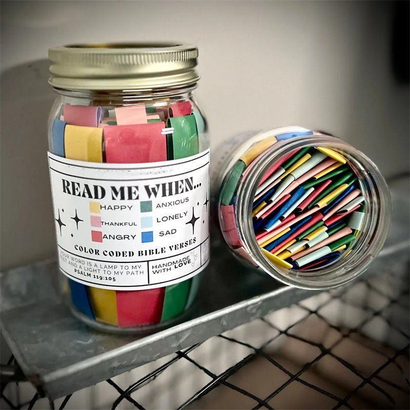 🫙Handcrafted Bible Verse Jars📜
