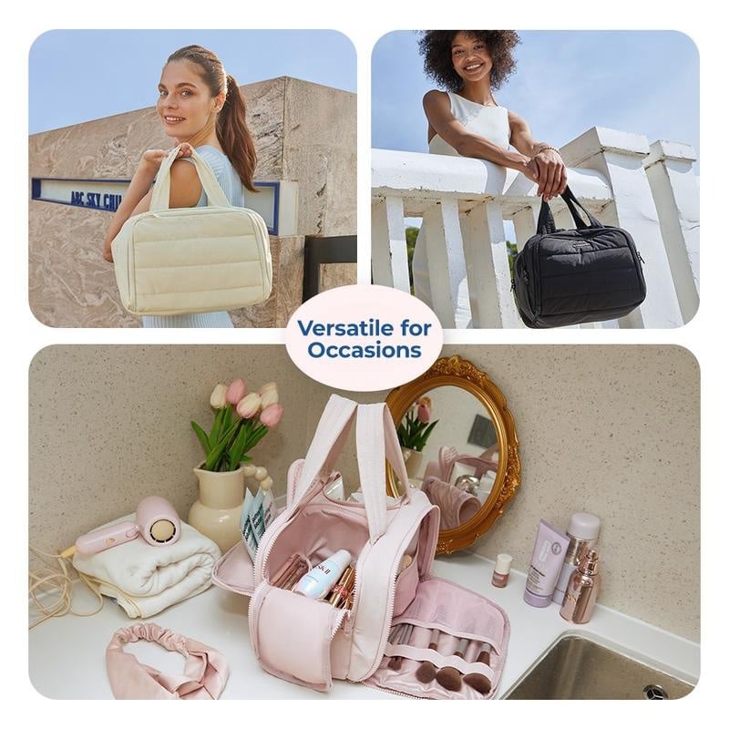 4-in-1 Puffy Multi-Functional Toiletry Bag for Women