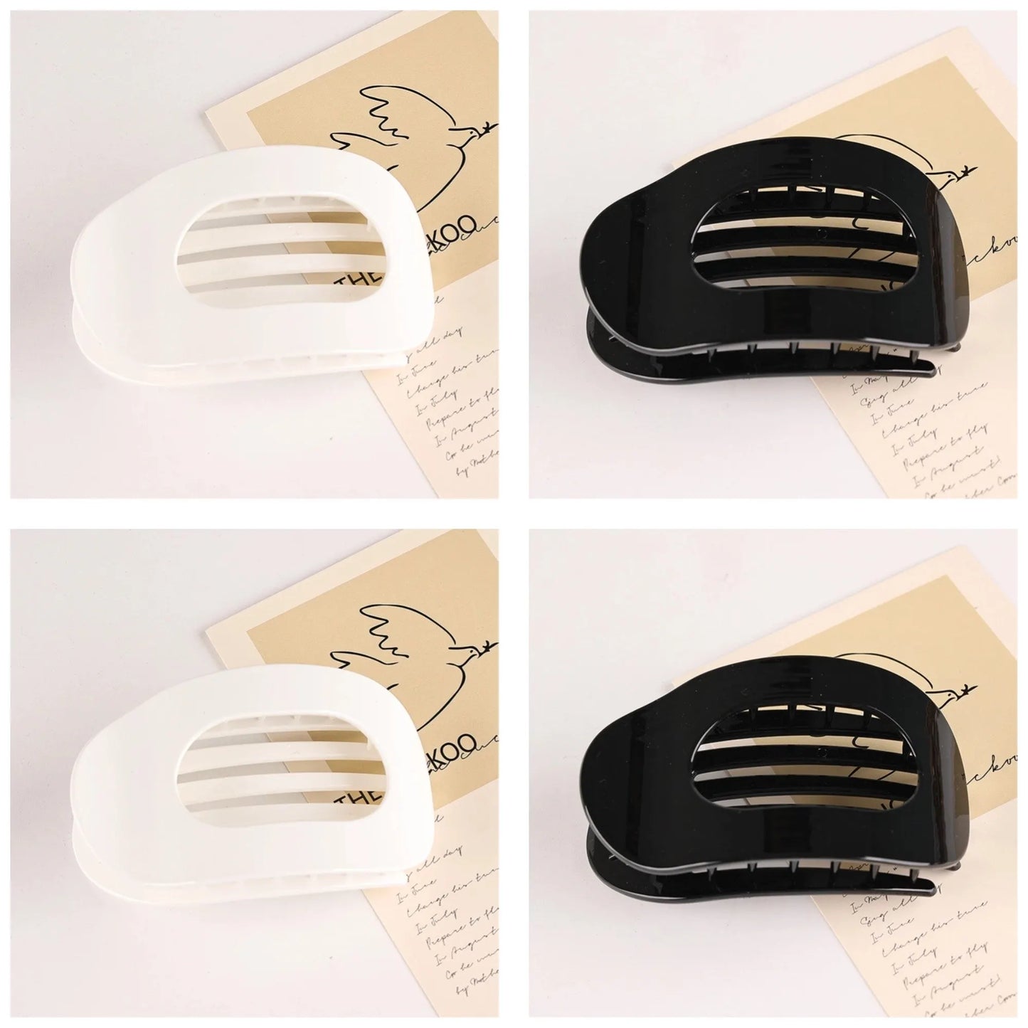 🔥Solid Color Hair Clip