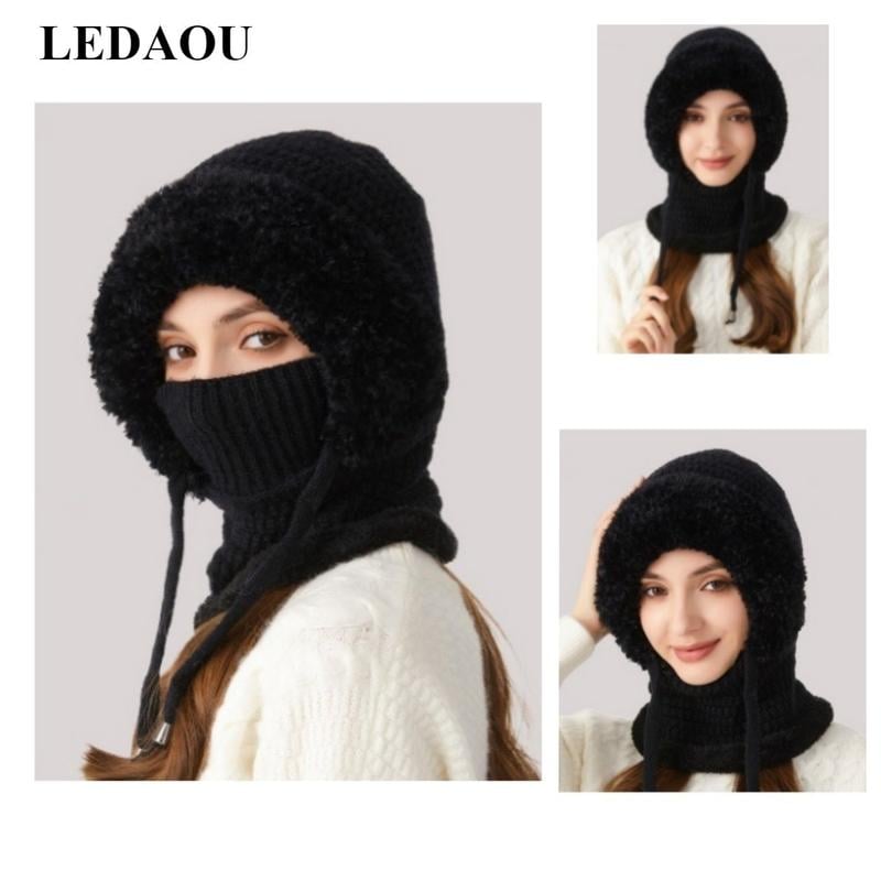 3-in-1 Beanie Hat For Women