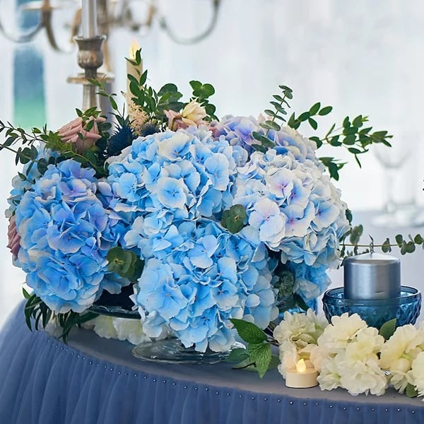 💐UV Resistant Lifelike Artificial Hydrangea Flowers