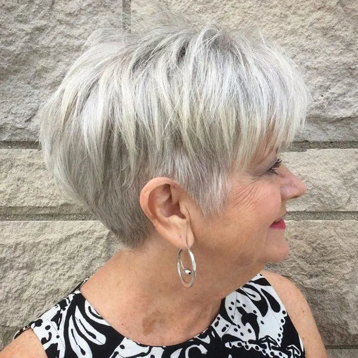 Breathable & Natural Short Hair Topper