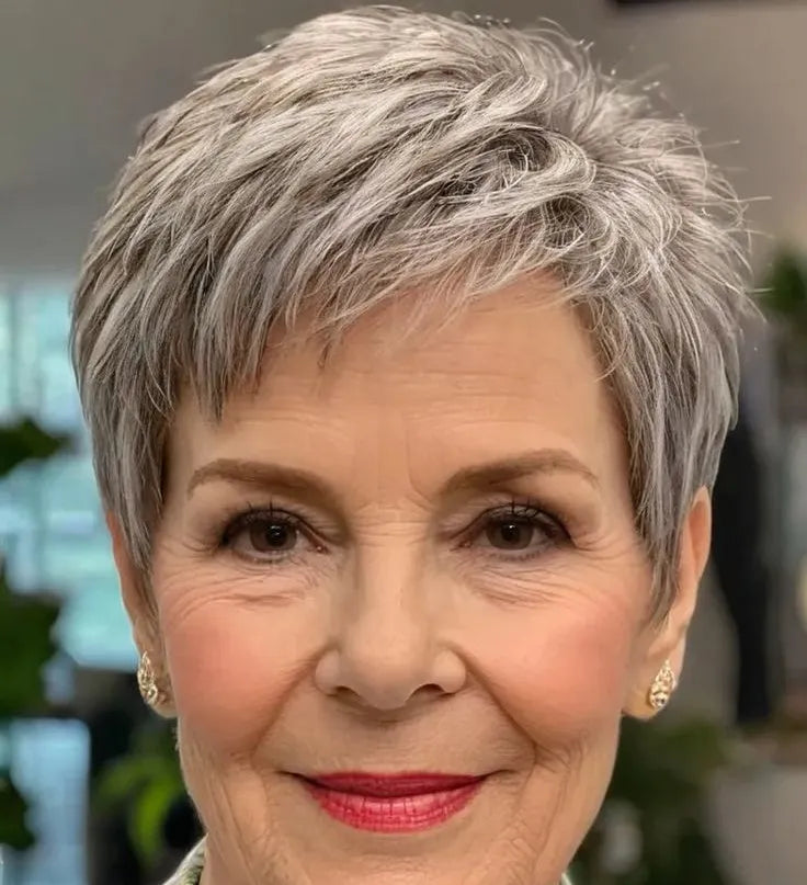 Breathable & Natural Short Hair Topper