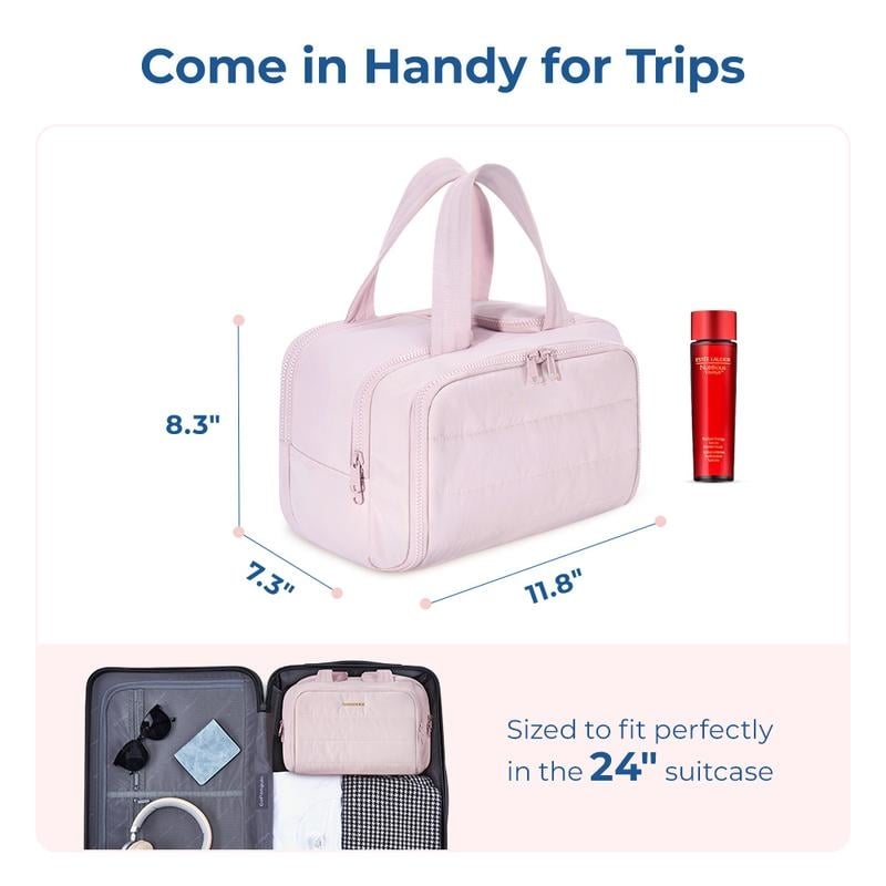 4-in-1 Puffy Multi-Functional Toiletry Bag for Women