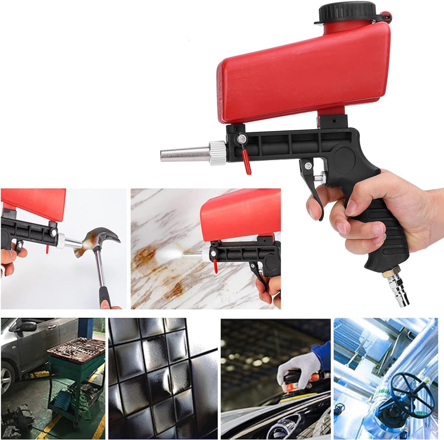 🔥Summer Hot Sale Promotion-49% OFF✨Portable Pneumatic Sandblasting Gun