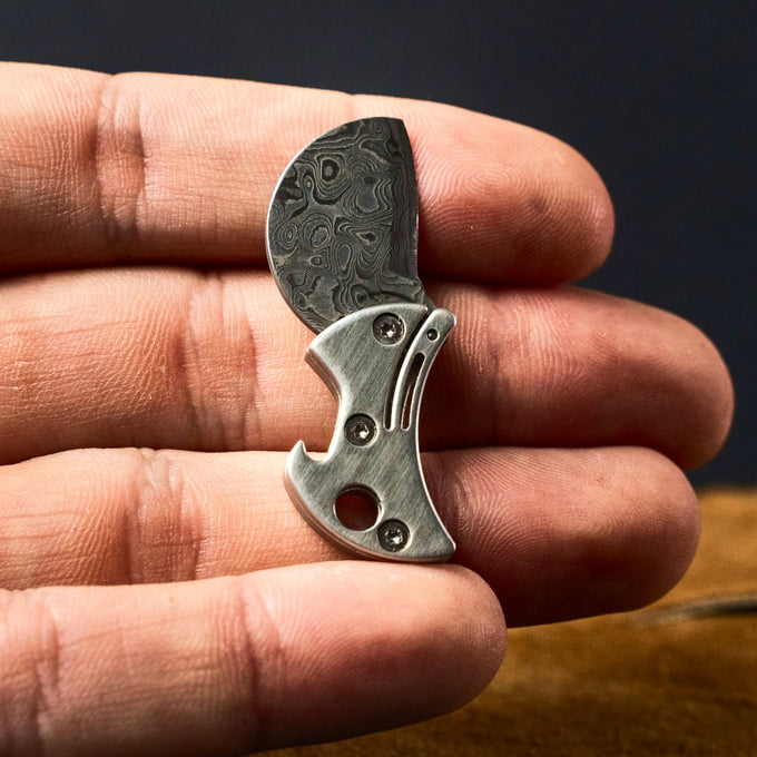 Mini Ouvre-Bouteille Compact En Titane Et Coupe-Bouteille Edc