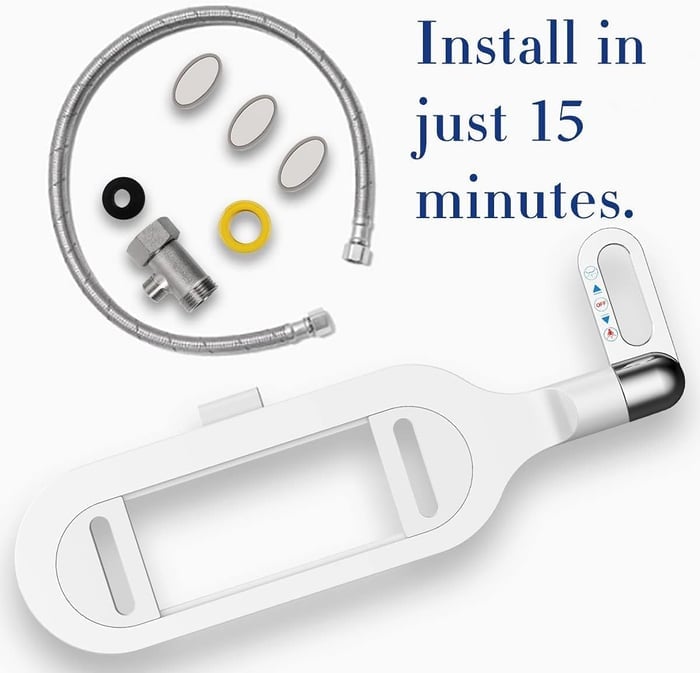 Smart Toilet Flusher(Hot And Cold Temperatures Can Be Adjusted Freely)