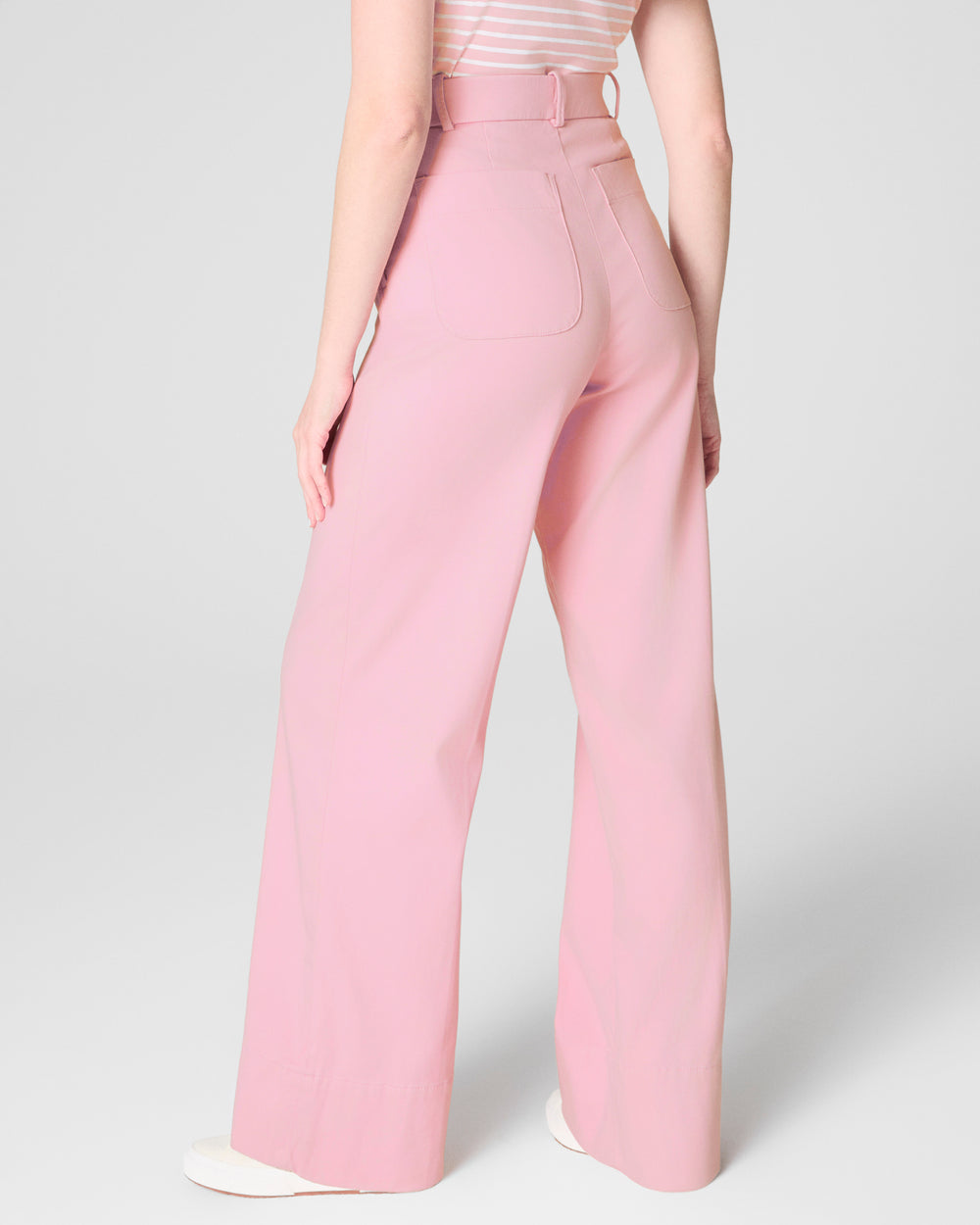 Tummy Control Stretch Twill Wide Leg Pant (Buy 2 Free Shipping)