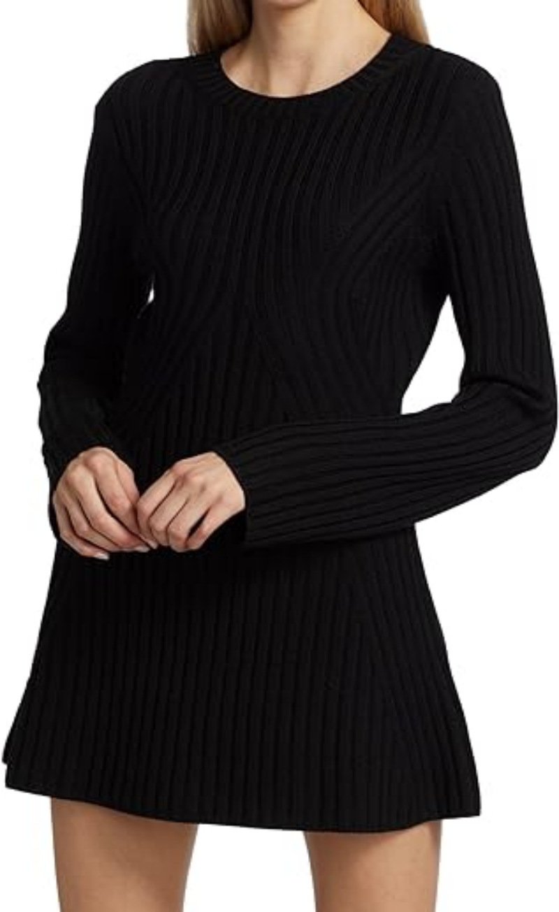 Rib-knit Dress