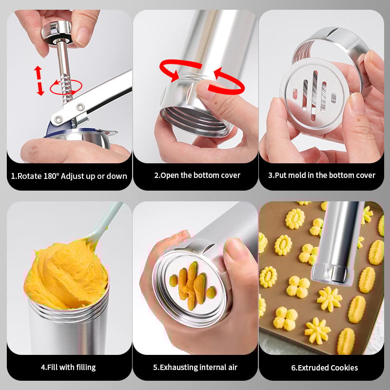 New Aluminum Cookie Making Kit