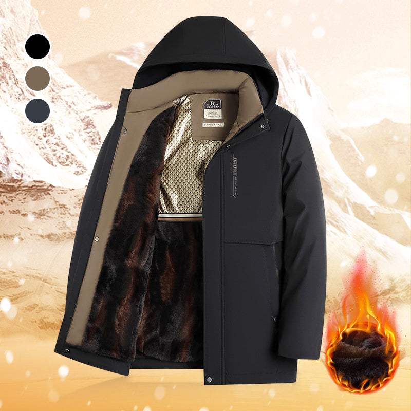 🔥Men’s Thermal Hooded Parka Coat