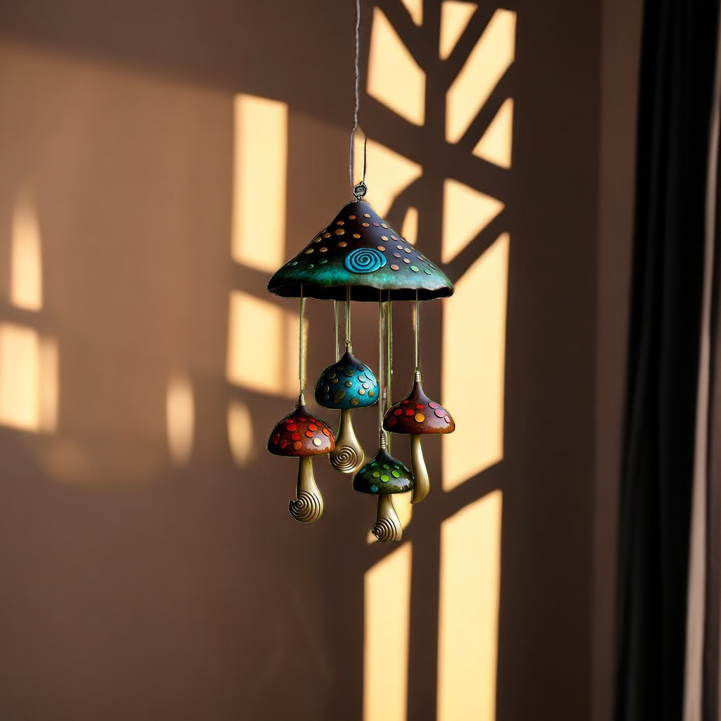 Mushroom Campanula Handmade  Art