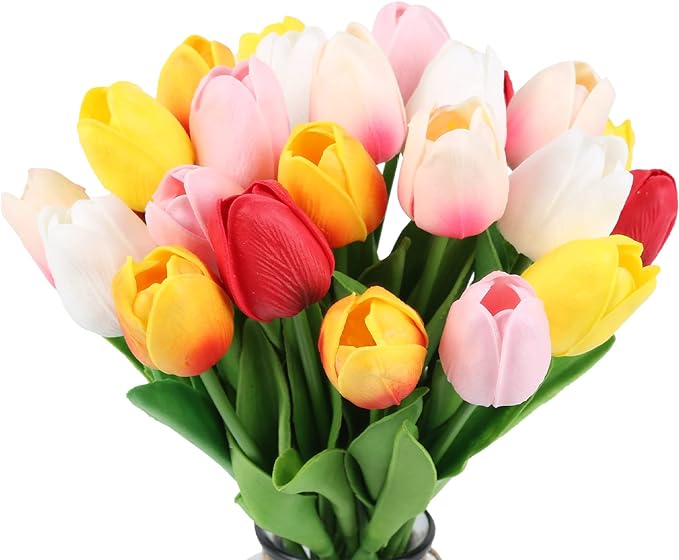 ✨This Week's Special Price $24.99💥-UV Resistant Lifelike Artificial Tulips Flowers💐