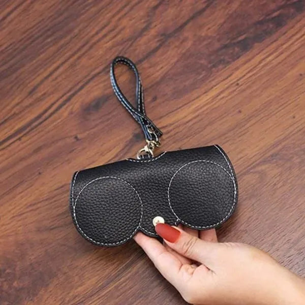 🎁Soft Leather Sunglasses Bag