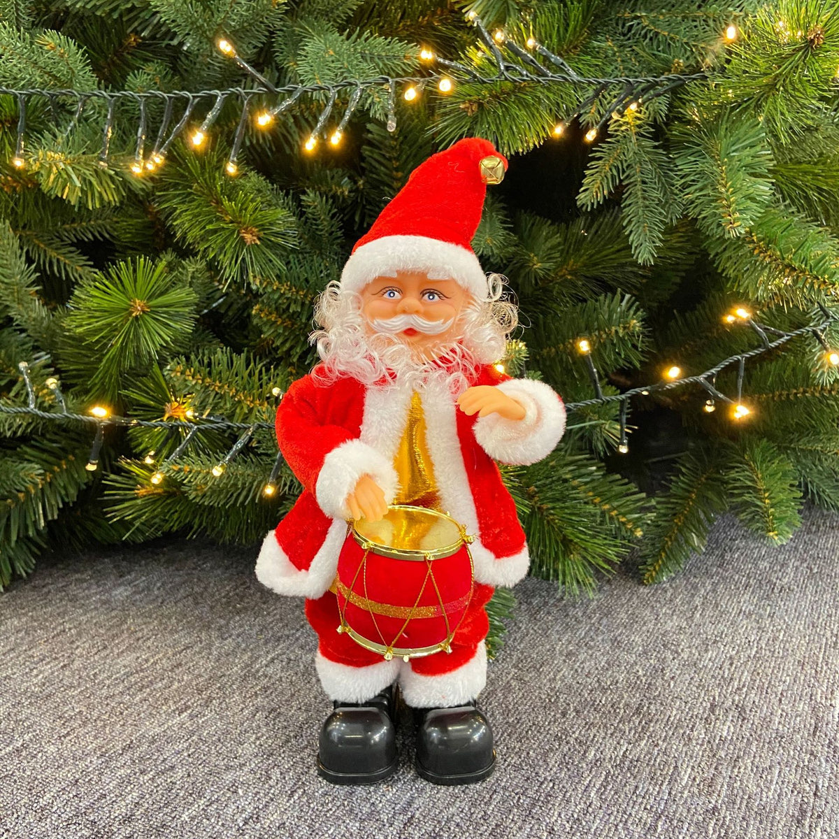 🎅Santa Claus Wiggling His Hips While Playing A Musical Guitar