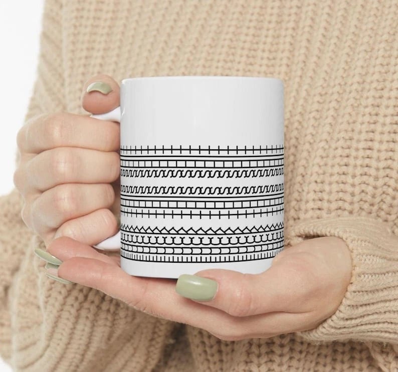 Hidden Message Funny Ceramic Coffee Mugs