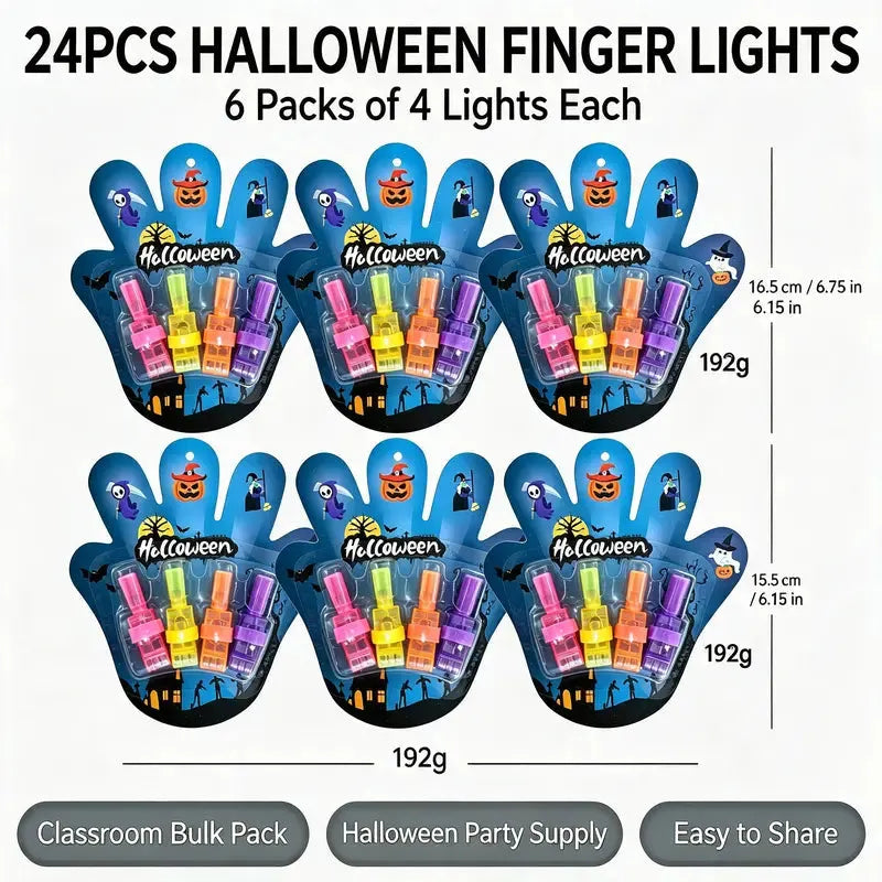 🎃 ✨Halloween Finger Projection Lights|Fun Spooky Party Favors