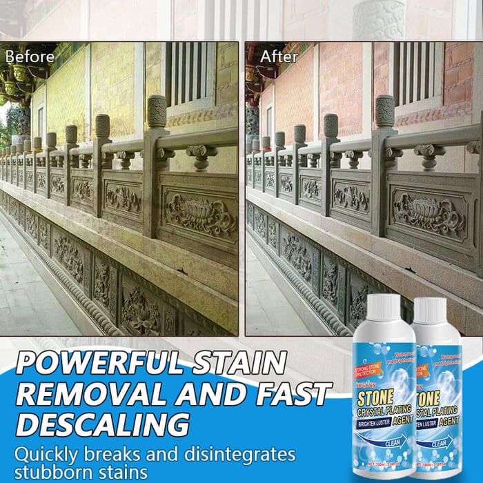 Stone Stain Remover Cleaner (effective removal of oxidation, rust and stains)♧