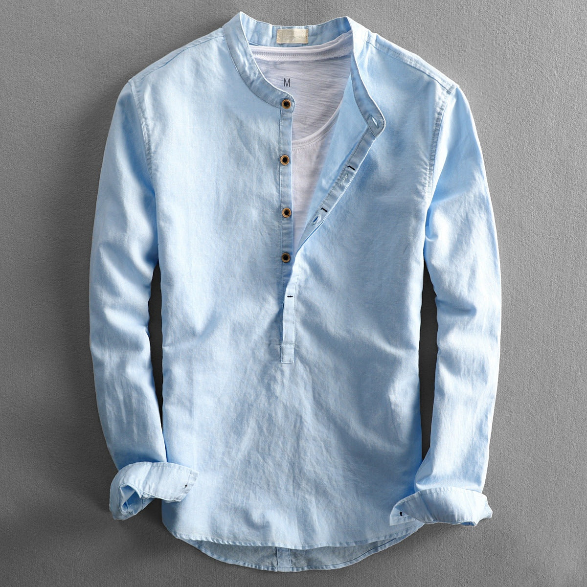 Provence Long Sleeve Linen Shirt