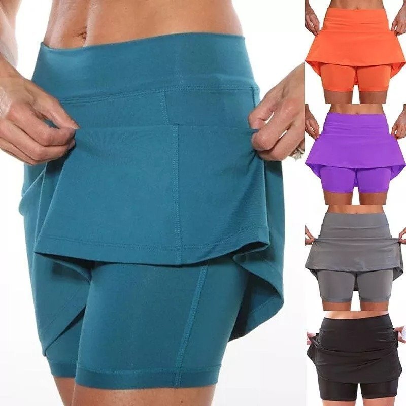 Mother's Day Pre-sale 48% 0ff 🎁- Anti-chafing Active Skort - Buy 3 Free Shipping Now!