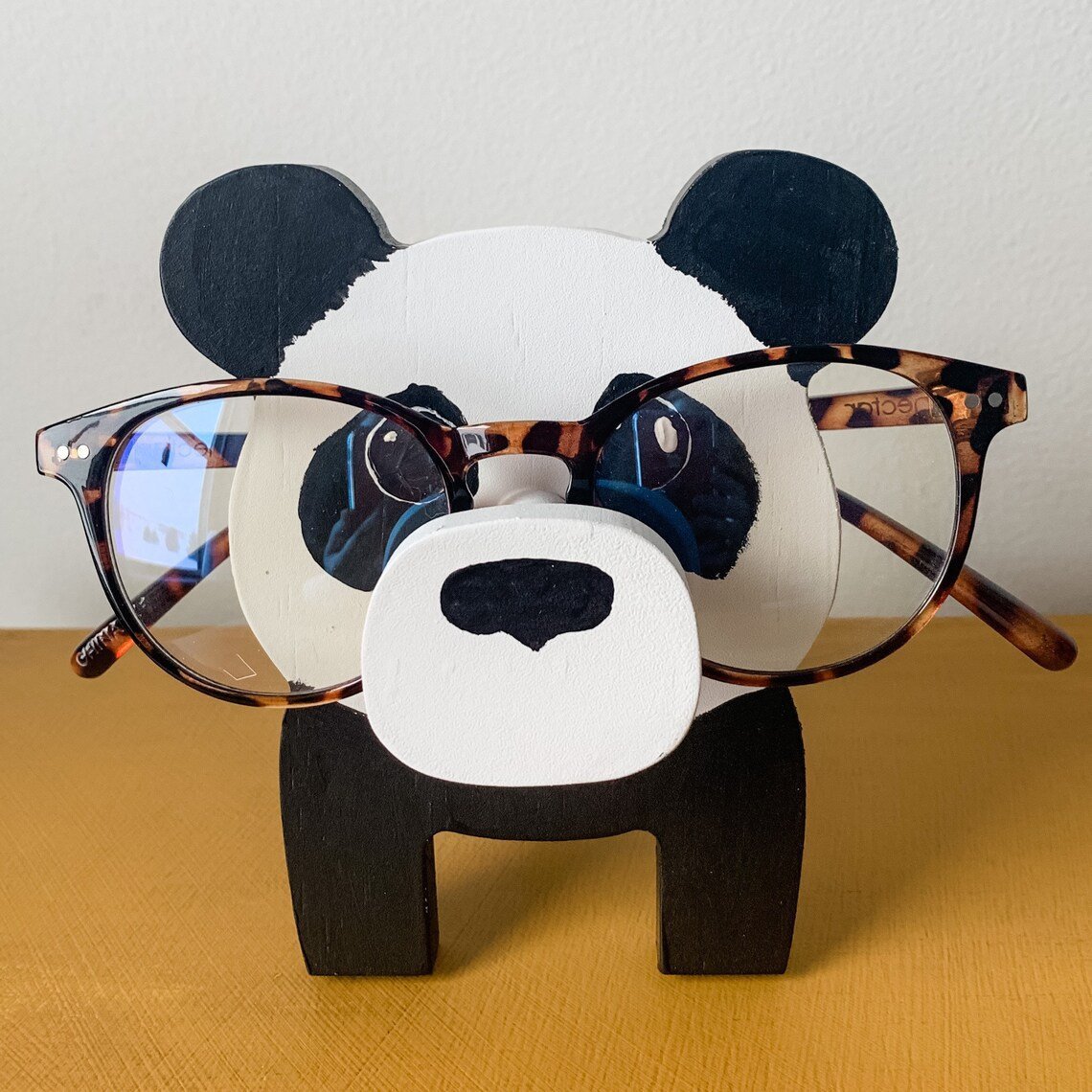 🦉Wooden Animal Glasses Stand