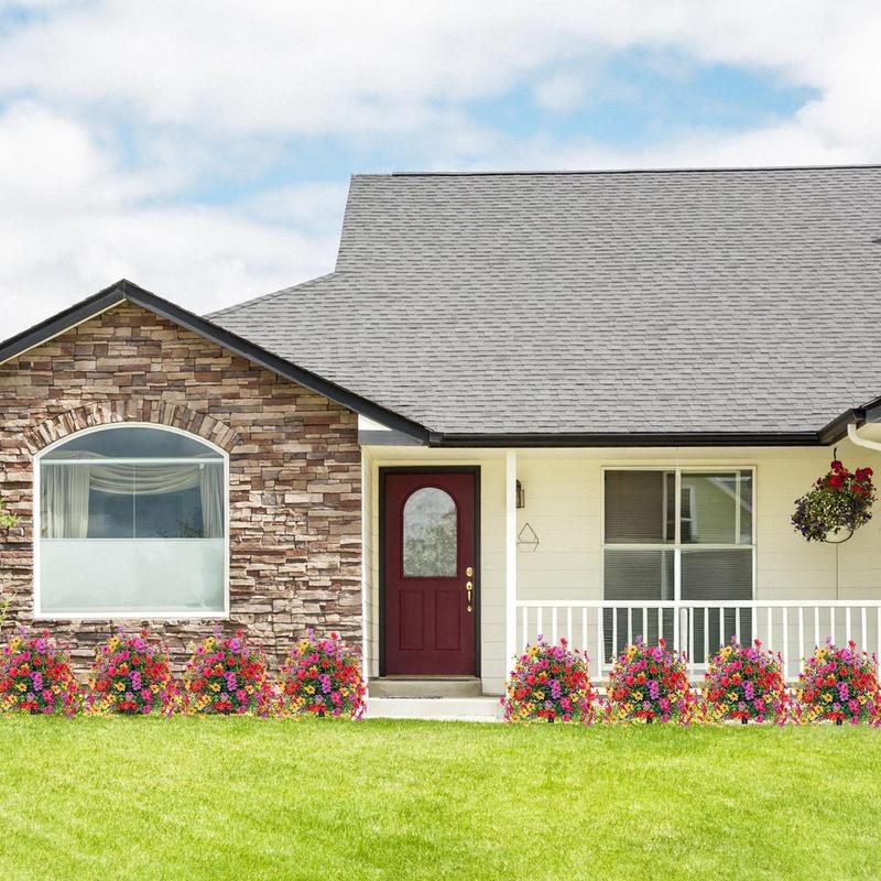 Outdoor Artificial Flower Decoration