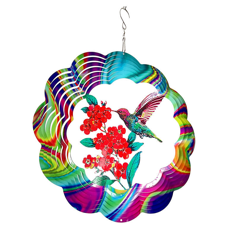 3D Effect Wind Spinners