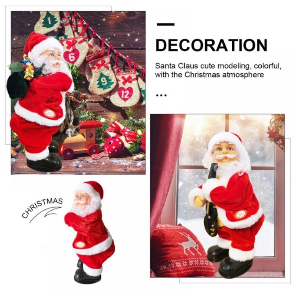 🎅Santa Claus Wiggling His Hips While Playing A Musical Guitar