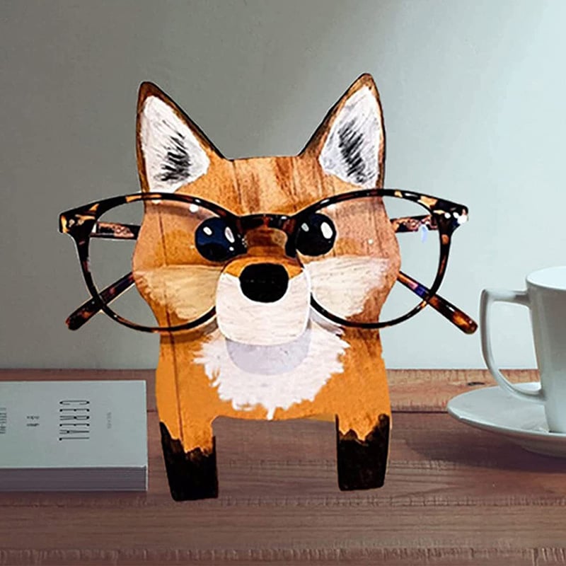 🦉Wooden Animal Glasses Stand