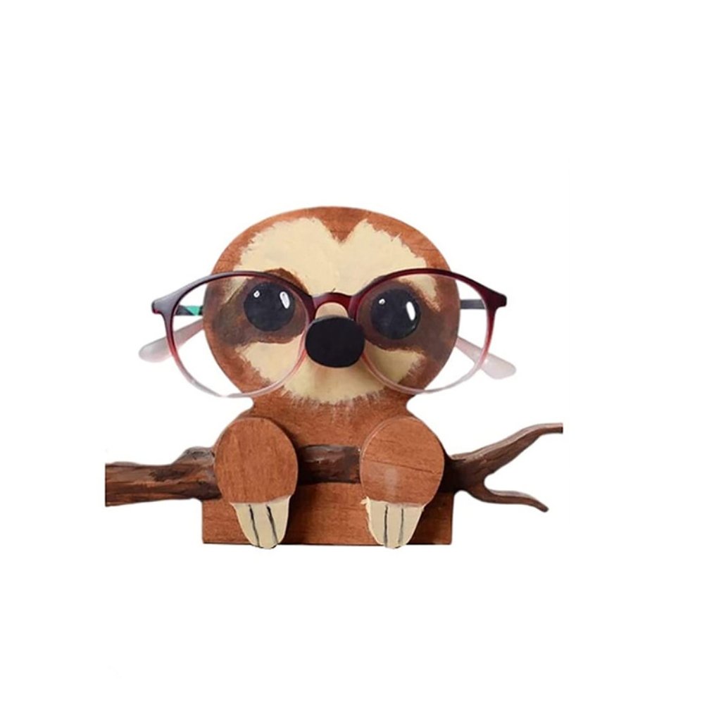 🦉Wooden Animal Glasses Stand