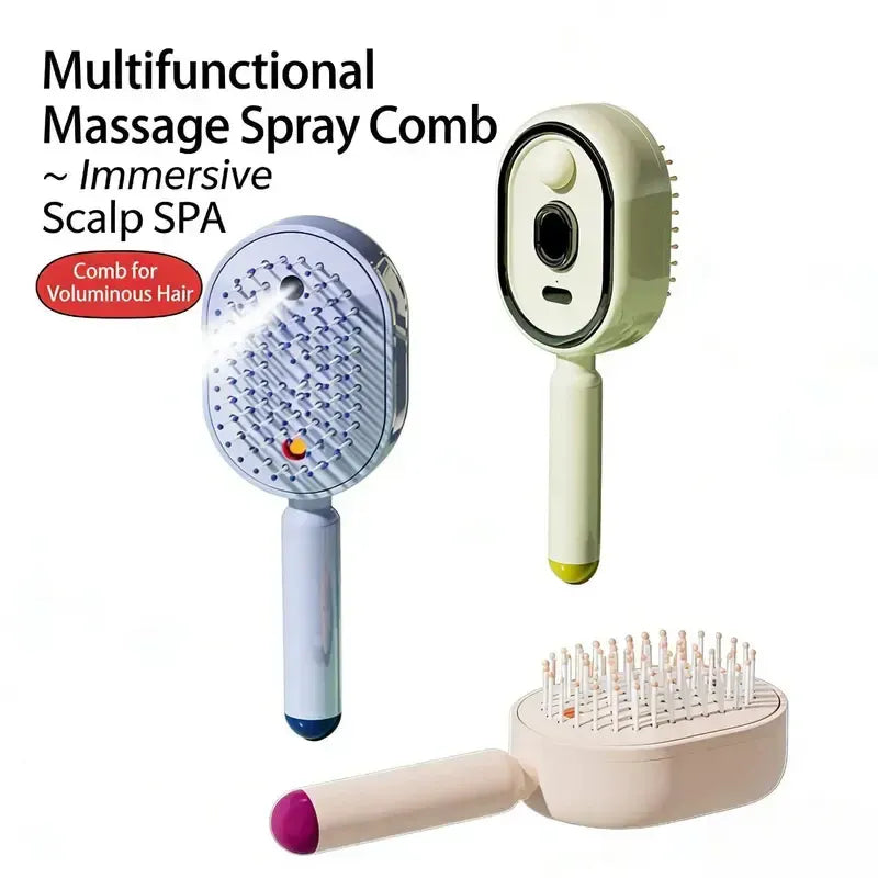 🪮Highly Recommended: Electric Spray Air-Cushion Massage Comb