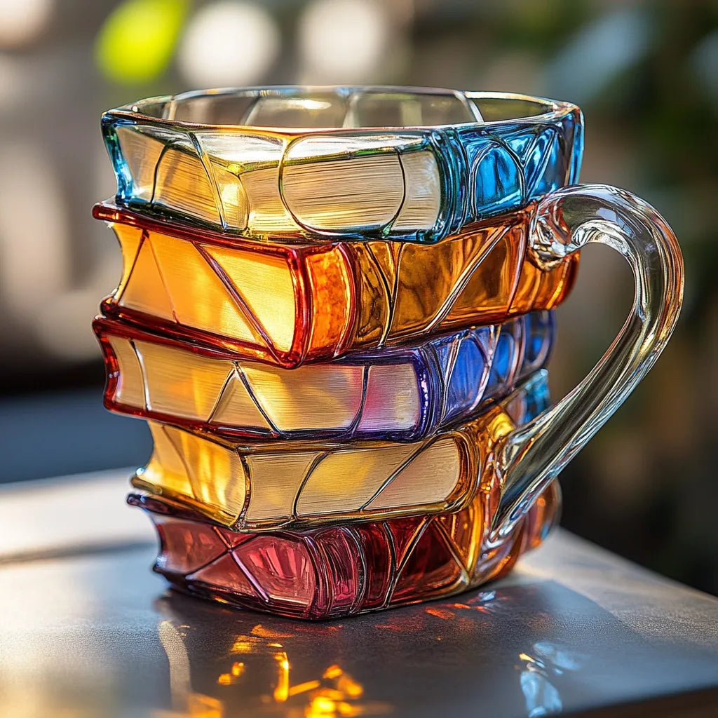 ✨Painted Book Mug