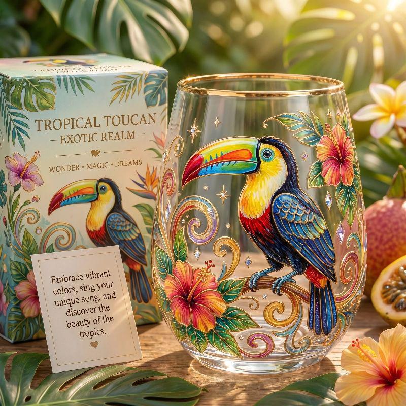 🌸🌿 Limited Edition 2026 Garden Morning Bliss Glass Tea Cup