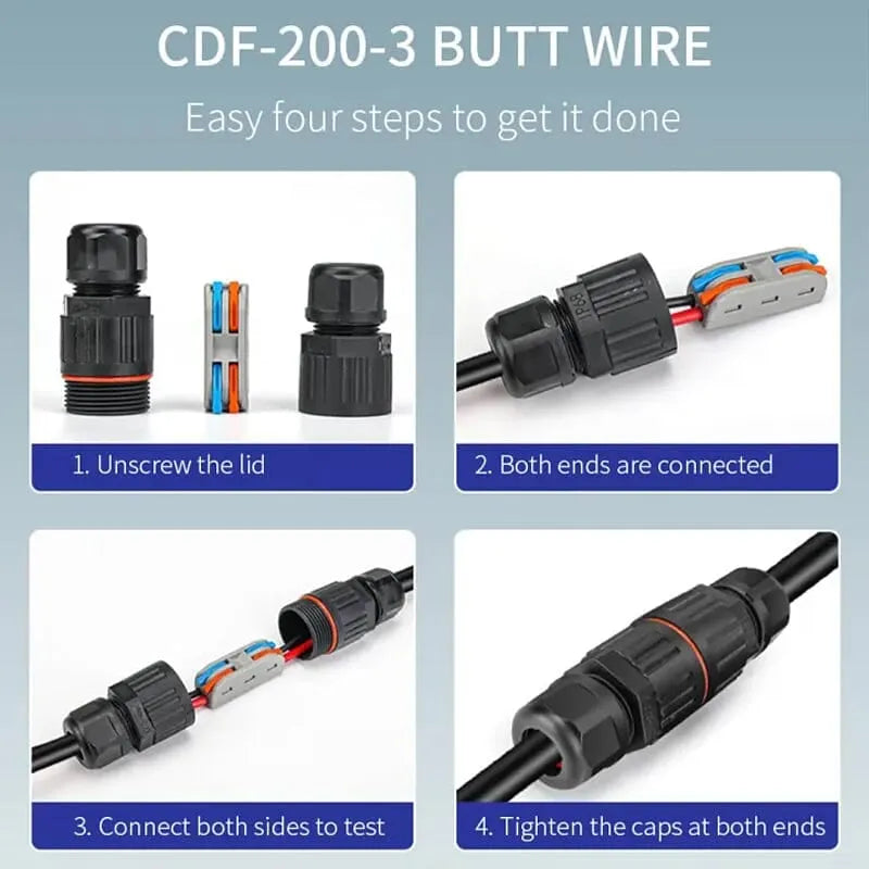 Outdoor Waterproof Wire Connectors