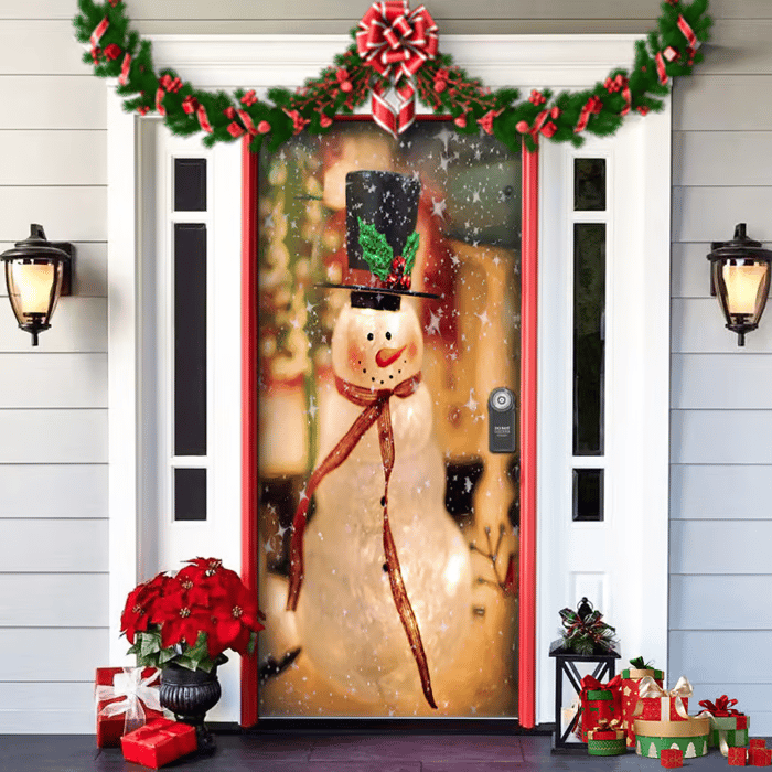 🌟2025 Christmas And Halloween Front Door Decoration
