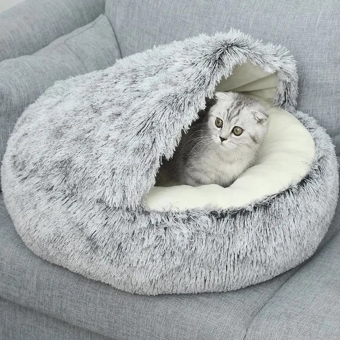 Pet Bed Round Plush