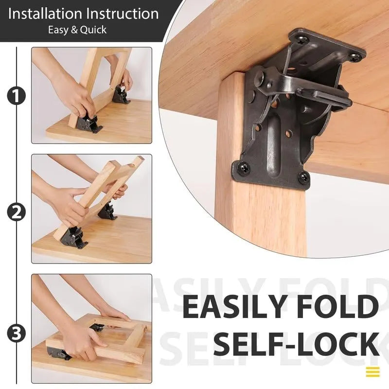 Locking Hinges Heavy Duty Bracket