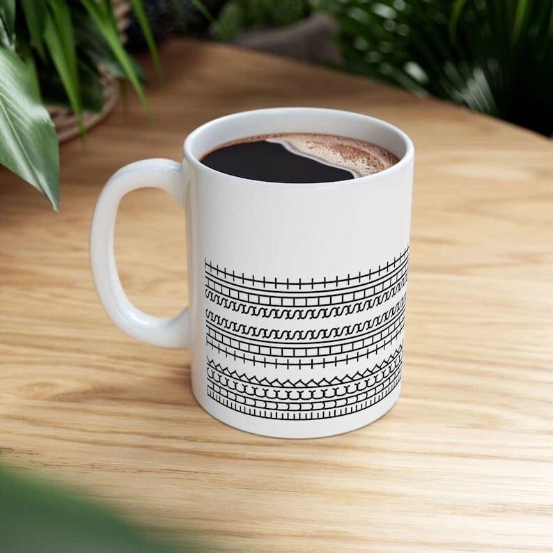 Hidden Message Funny Ceramic Coffee Mugs