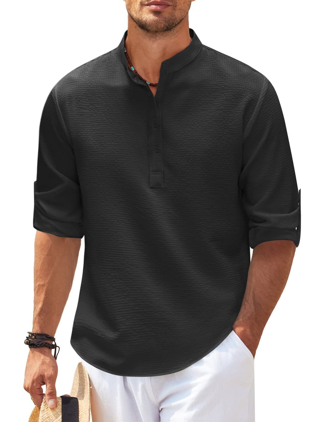 🎁Men's Casual Cotton Shirt  Ultimate Comfort and Style