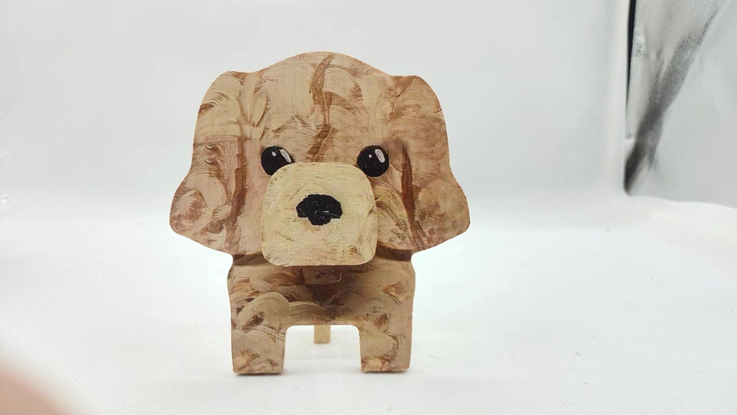 🦉Wooden Animal Glasses Stand