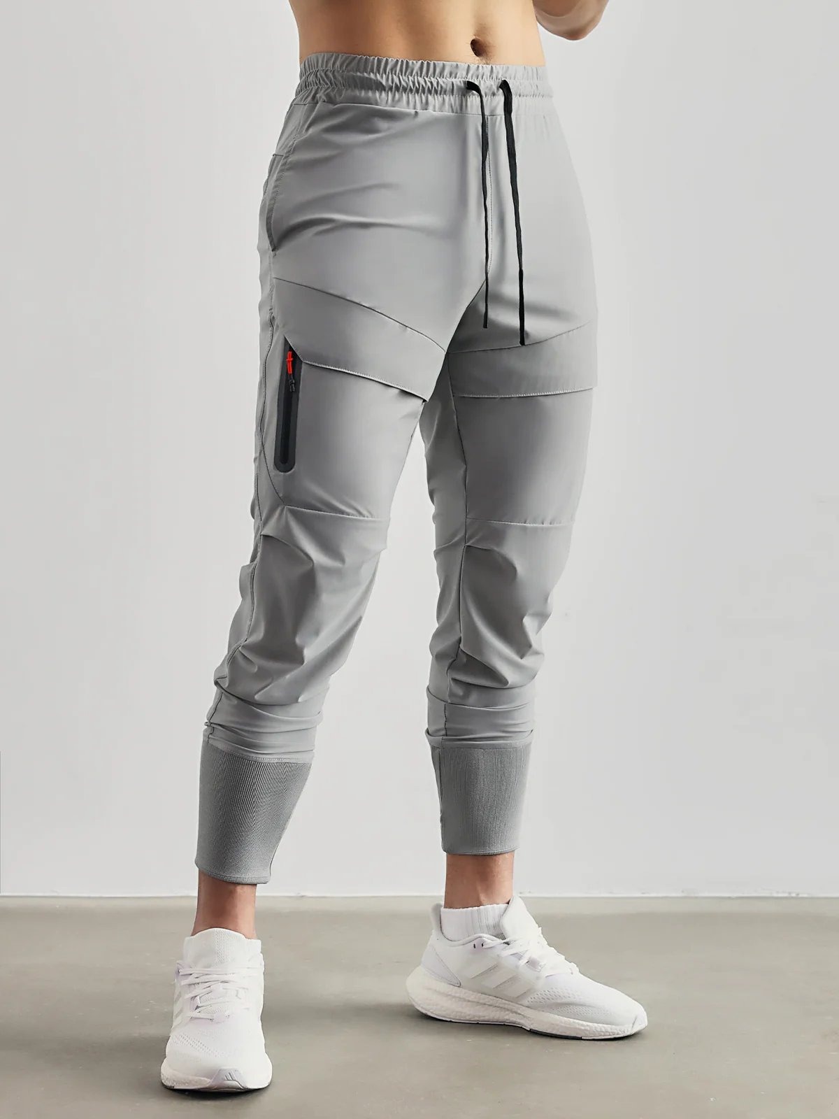 High Rib Cargo Jogger Athletic Pants