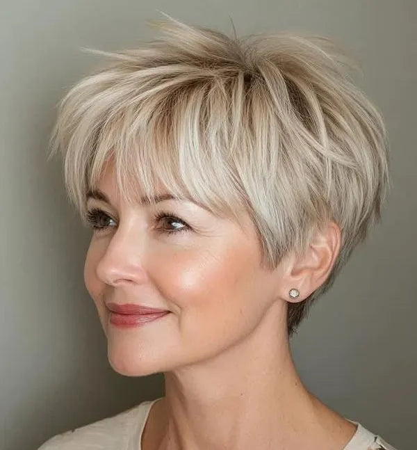 Breathable & Natural Short Hair Topper