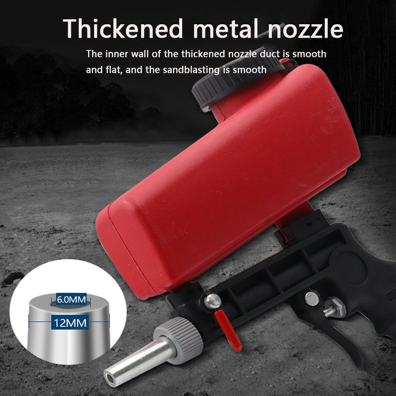 🔥Summer Hot Sale Promotion-49% OFF✨Portable Pneumatic Sandblasting Gun