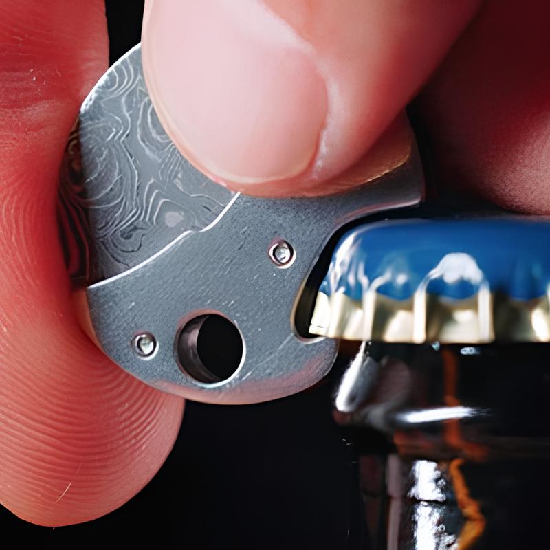 Mini Ouvre-Bouteille Compact En Titane Et Coupe-Bouteille Edc