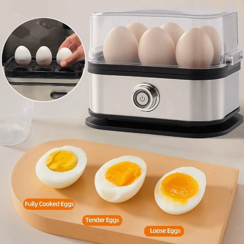 Effortless Egg Cooking with the Ultimate Stainless Steel Egg Cooker