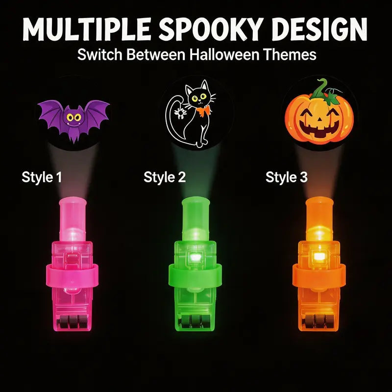 🎃 ✨Halloween Finger Projection Lights|Fun Spooky Party Favors